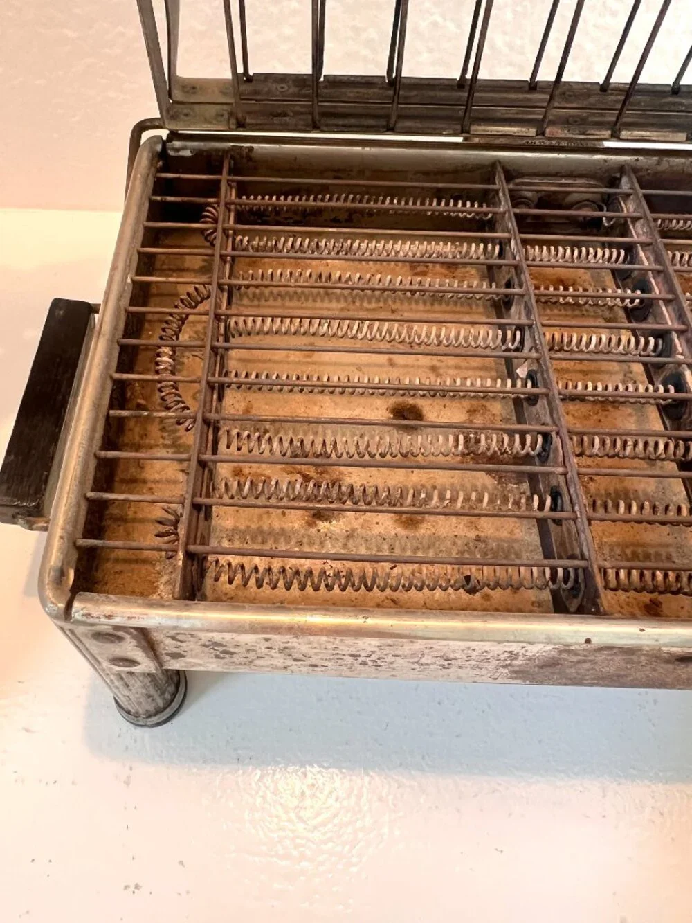 1920's Sunbeam Toaster - Works - Model B Electric Flip Toaster